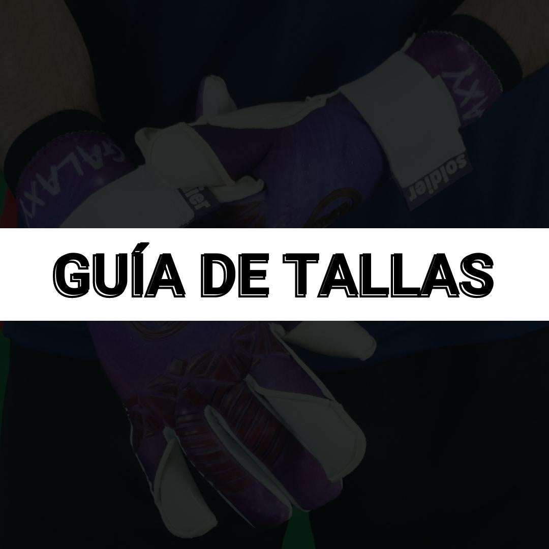 GUÍA DE TALLAS | Guantes de portero