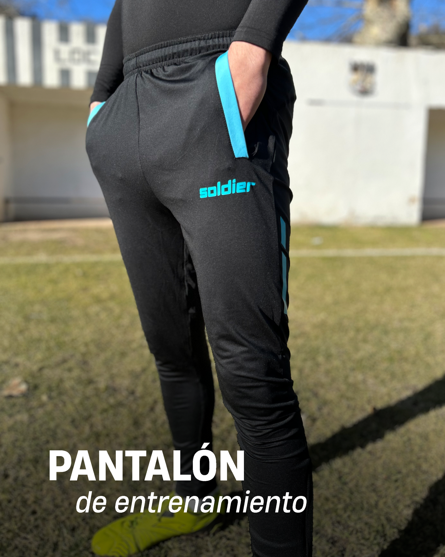 PANTALON ENTRENAMIENTO | Black & Blue